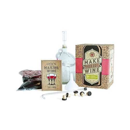 Craft A Brew Home Chardonnay Making Kit - Easy Beginners with Ingredients and Supplies - Ultimate Wine Brewing|Glomarket