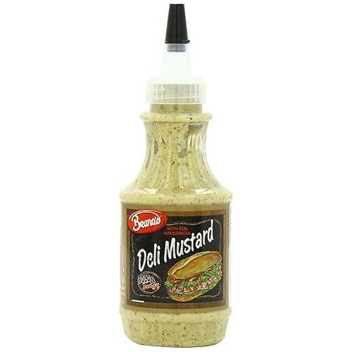 その他 Beano's Bold & Tangy Deli Mustard, 12/8 Ounce Bottles