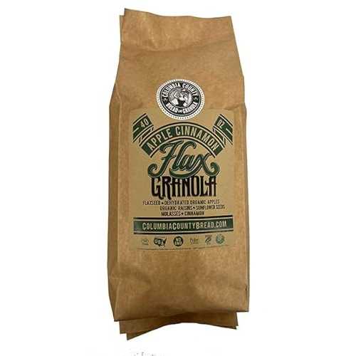 亜麻グラノーラバルク（アップルシナモン） Columbia County Bread & Granola Flax Granola Bulk (Apple Cinnamon)