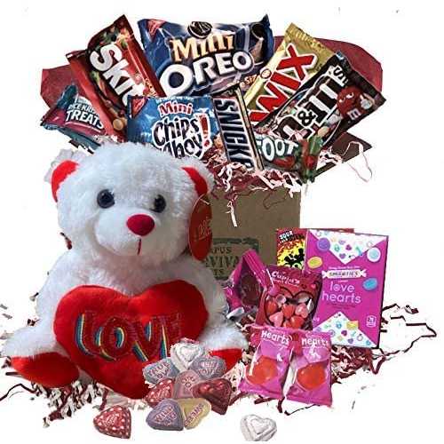 スイートハート バレンタイン ケア パッケージ (クマ) Campus Survival Kits Sweetheart Valentine Care Package (Bear)画像