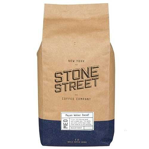 Stone Street Decaf Coffee Beans, Swiss Water Process Naturally Decaffeinated Coffee, Medium Roast, 5 LB, Whole Bean 20,376円