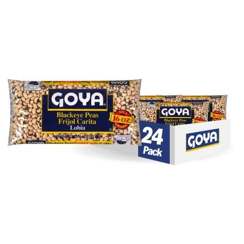 Goya Foods Blackeye Peas, Dry, 16 Ounce (Pack of 24)｜Glomarket