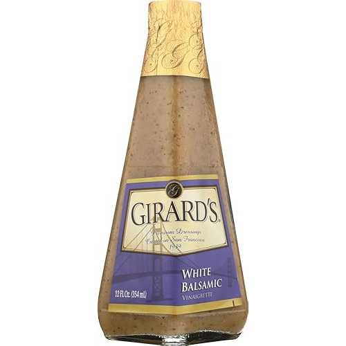 Girard's ホワイトバルサミコビネグレットドレッシング、12 オンス (3 個パック) Girard's White Balsamic Vinaigrette Dressing, 12 oz (Pack of 3) 6,445円