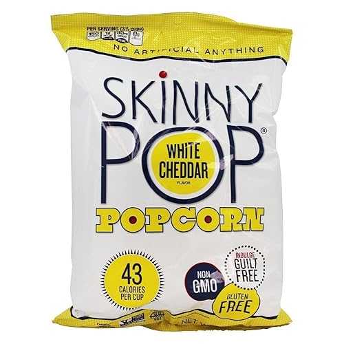 スキニー ポップ ポップコーン RTE WHT CHDR LTE SkinnyPop Skinny Pop Popcorn Rte Wht Chdr Lte