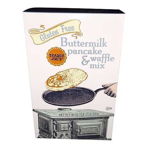 トレーダージョーズ グルテンフリー バターミルクパンケーキ&ワッフルミックス (2箱パック) TJ's Trader Joe's Gluten Free Buttermilk Pancake & Waffle Mix (2 Box Pack)