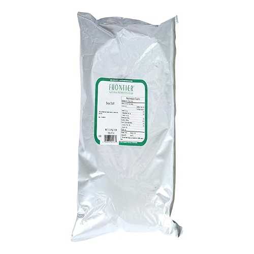 Frontier Natural Products Co-op シーソルト (5 ポンド) Frontier Co-op Frontier Natural Products Co-op Sea Salt (5 lbs)