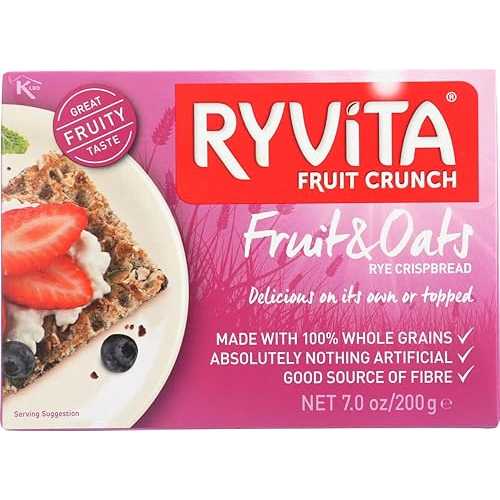Ryvita Crispbread,Fruit & Crunch