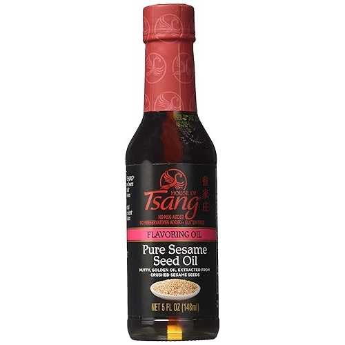 HOUSE OF TSANG オイル、セサミ、5 オンス (12 個パック) HOUSE OF TSANG Oil, Sesame, 5 Ounce (Pack of 12)