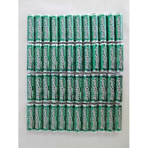 ブレスセーバー ウィンターグリーン ミント、0.75 オンス ロール (48 個パック) Breath Savers Breathsavers Wintergreen Mints, 0.75-Ounce Rolls (Pack of 48)