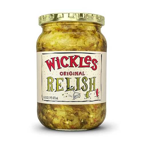 Wickles Pickles Original Relish (6 Pack) - Hot & Sweet Relish - Wickedly Delicious Sweet & Spicy Pickle Relish (16 oz Each) 13,045円