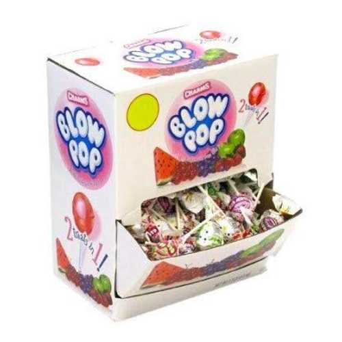 Charms Blow Pop バブルガム入りポップ詰め合わせ、0.65 オンス - 180 個ディスプレイボックス Charms Blow Pop Assorted Bubble Gum Filled Pops, 0.65 oz - 180 Count Display Box 14,407円