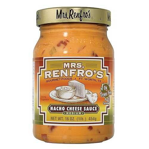 Mrs. Renfro's Nacho Cheese Sauce, 16 oz (4 Pack)