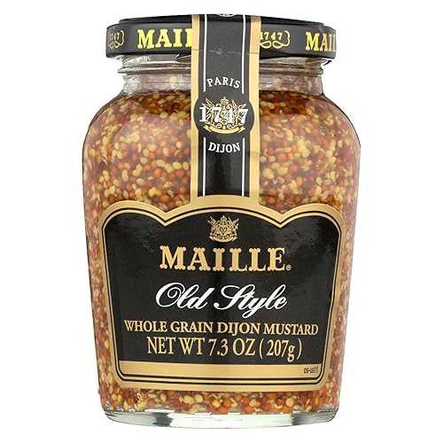 マイユ オールド スタイル マスタード、7.3 オンス ボトル (6 個パック) Maille Old Style Mustard, 7.3-Ounce Bottles (Pack of 6) 11,671円
