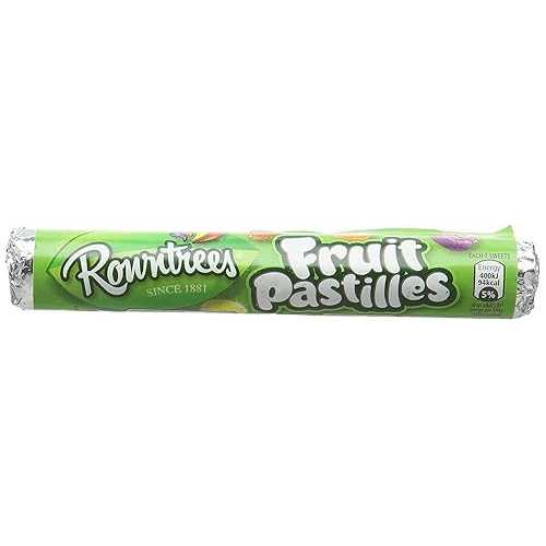 ラウンツリーのフルーツトローチ チューブ 50g (24 個パック) Rowntree's Fruit Pastilles Tube 50g (Pack of 24)