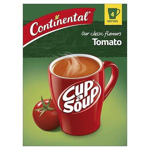 コンチネンタル カップスープ - トマトスープ Unilever Continental Cup-A-Soup - Tomato Soup
