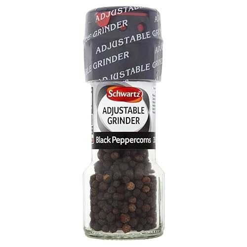 シュワルツ 調節可能なブラックペッパー (35g) - 2 個パック Schwartz Adjustable Black Peppercorns (35g) - Pack of 2
