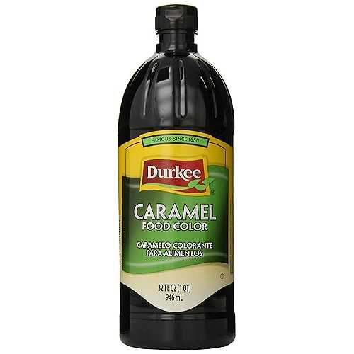 Durkee 食品着色料、キャラメル、32 オンス Durkee Food Color, Caramel, 32-Ounce