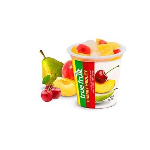 Sundia True Fruit Cherry Medley with Lid, 7 Ounce -- 12 per case.