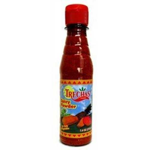 Trechas 果物と野菜用調味料 6.4オンス - 7.4オンス (6個パック) (スパイシーパウダー - 7.4オンス) Trechas Foods Trechas Seasoning for Fruits & Vegetables 6.4oz - 7.4oz (Pack of 6) (Spicy Powder - 7.4oz)