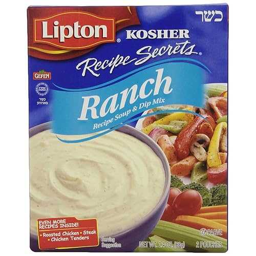 Lipton Recipe Secrets、ランチスープ&ディップミックス、2.4オンス(12個パック) Lipton Recipe Secrets, Ranch Soup & Dip Mix, 2.4 Ounce (Pack of 12)