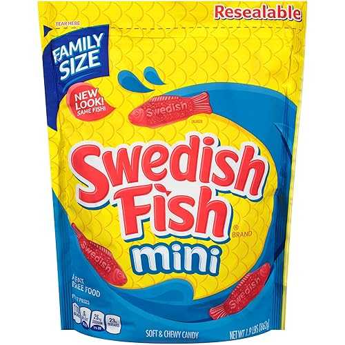 Swedish Fish Soft & Chewy Candy (Original, 1.9-Pound Bulk Bag)