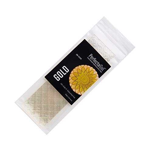 PerfectaGel Gold Gelatin Sheets (200 Bloom) - 1kg [500 sheets]