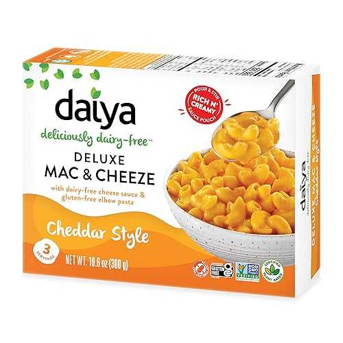 Daiya, Dairy Free Gluten Free Cheddar Style Vegan Mac and Cheese, 10.6 Ounce画像