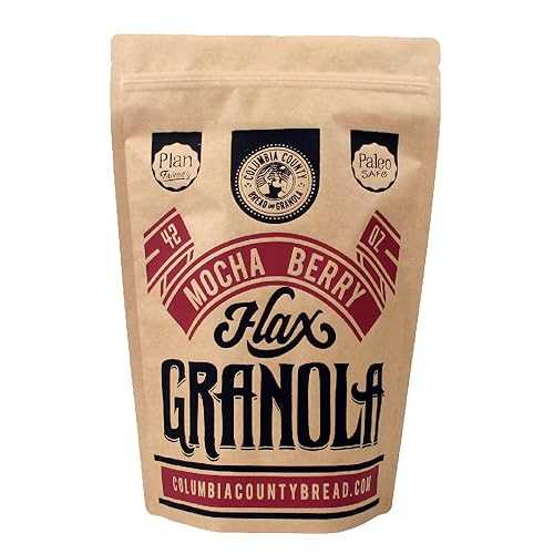 Columbia County Bread & Granola Flax Granola Bulk (Mocha Berry)