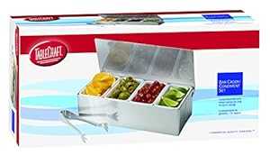 TableCraft H1604 4 Compartment Bar Caddy With Tongs 8,255円