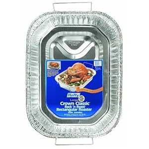 Pactiv/EZ ホイルロースターパン (12 個パック) Pactiv Ez Foil Pactiv/E Z Foil Roaster Pan (Pack of 12)