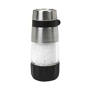 OXO グッドグリップ ソルト グラインダー、ステンレススチール OXO Good Grips Salt Grinder, Stainless Steel