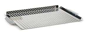 RSVP Grilling Pan, Silver (BQ-GRL)