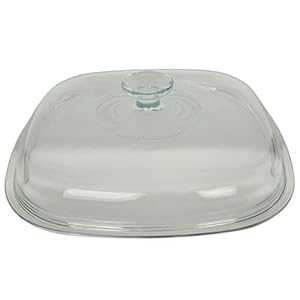Corningware A12C キャセロール皿用交換用ガラス蓋 (皿は別売り) Pyrex Corningware A12C Replacement Glass Lid for Casserole Dishes (Dishes Sold Separately)