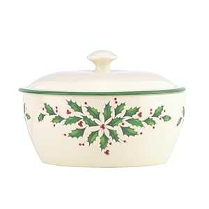 レノックス 847117 ホリデーカバードキャセロール Lenox 847117 Holiday Covered Casserole