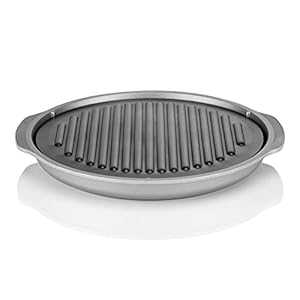 TECHEF - TRUE GRILL PAN - コンロ用テフロン加工屋内/屋外無煙バーベキューグリルセット、グリルプレートとアルミニウムドリップトレイ付き TECHEF - TRUE GRILL PAN - Stovetop Nonstick Indoor/Outdoor Smokeless BBQ Grill Set, including a Gril