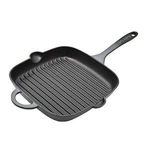 Denby Halo 鋳鉄 ミディアム 10インチ グリドルパン Denby Halo Cast Iron Medium, 10\