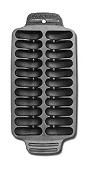 Outset 76375 シュリンプ鋳鉄グリルとサービングパン、ブラック Outset 76375 Shrimp Cast Iron Grill and Serving Pan , Black