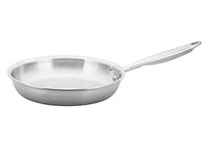 WINCO 三層フライパン シルバー TGFP-10 WINCO TGFP-10 Tri-Ply Frying Pan, Silver