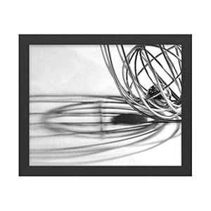 Tammy Davison の商標ファインアート泡立て器、ブラックフレーム 16x20、マルチカラー Trademark Fine Art Whisk by Tammy Davison, Black Frame 16x20, Multi-Color
