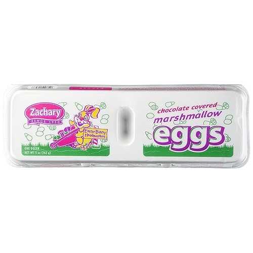 ザカリー チョコレートでコーティングされたマシュマロエッグ (1 ダース) Zachary Chocolate-Covered Marshmallow Eggs (1 Doz)画像