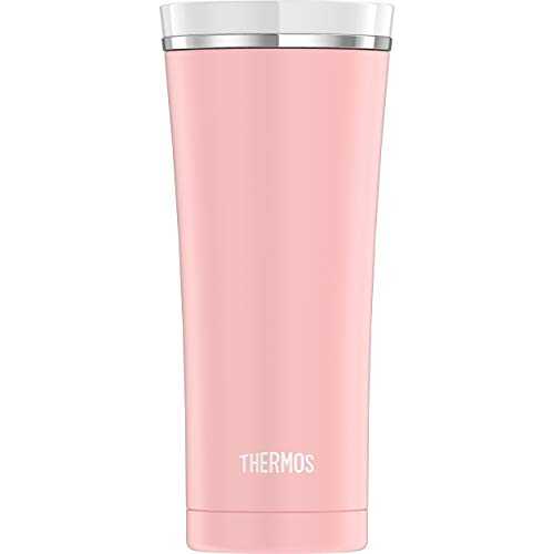 Thermos Sipp 16 薬局衡オンス ステンレス鋼スチール写真 旅行 タンプラー、つや消し サクラ色 Thermos Sipp 16 Ounce Stainless Steel Travel Tumbler, Matte Pink