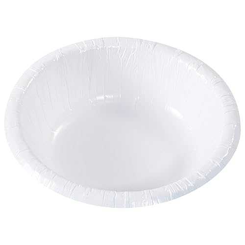Aviditi ペーパーボウル、20 オンス ヘビーデューティ、ホワイト、500/ケース Aviditi Paper Bowls, 20 oz. Heavy-Duty, White, 500/Case