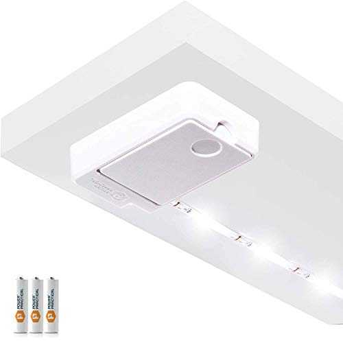 Luminoodle Click AA 電池式 LED プッシュ ライト - 3 個パック - キッチン、クローゼット、パントリー、棚照明用 - 36 インチ。Wireless Stick Anywhere 粘着ストリング タップ ライト
2000
 - ウォーム ホワイト (2700K) Power Practical Luminoodle