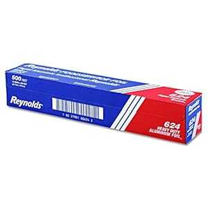 Reynolds 624 長さ 500 フィート x 幅 18 インチ、高耐久アルミホイルロール Reynolds 624 500' Length x 18" Width, Heavy-Duty Aluminum Foil Roll|Glomarket
