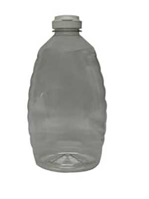 Mann Lake CN265 12 パック プラスチック スクイーズ コンテナー ホワイト フリップトップ蓋付き、3 ポンド Mann Lake CN265 12-Pack Plastic Squeeze Container with White Flip Top Lid, 3-Pound