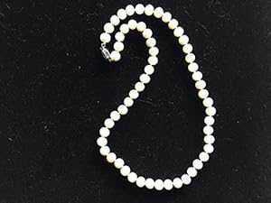 18 インチ ビーズ養殖クリーム パール ネックレス ストランド Mama Otter's Tidbits 18 Inch Beaded Cultured Cream Pearl Necklace Strand