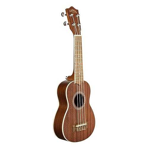 Lanikai MA-S 4 - String Ukulele, Soprano Mahogany Ukulele, with Rosewood Fingerboard|Glomarket