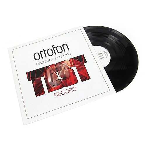 Ortofon: テスト レコード ビニール LP Ortofon: Test Record Vinyl LP|Glomarket