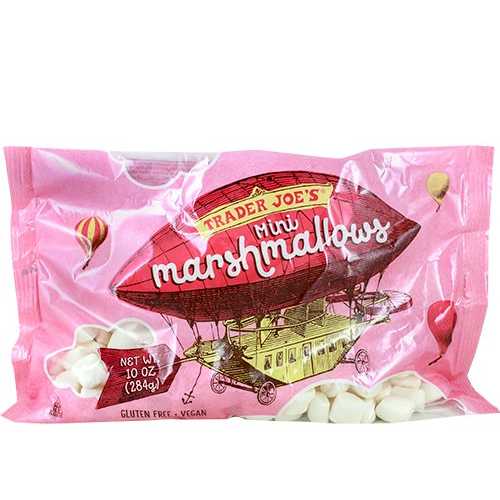 トレーダージョーズ ミニビーガン、グルテンフリーマシュマロ 2 個パック 10 オンス x 2 (合計 20 オンス) Trader Joe's Pack Of 2 Mini Vegan, Gluten Free Marshmallows 10 Oz x 2 (Total of 20 OZ)