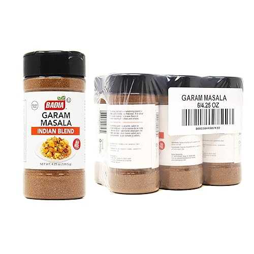 バディア ガラムマサラ インディアン ブレンド、4.25 オンス (6 個パック) Badia Garam Masala Indian Blend, 4.25 Ounce (Pack of 6)